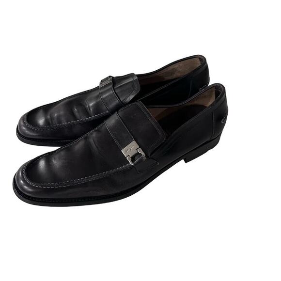 Salvatore Ferragamo  Men’s Brown Leather Dress Loafers
Size: 9 EUC